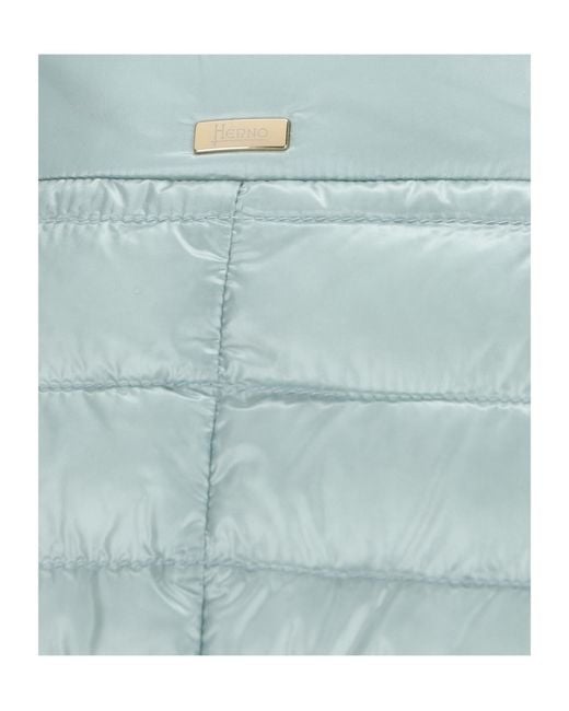 Herno Blue Elena Quilted Down Coat