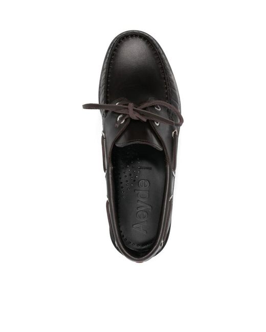 Aeyde Black Lacing Business Dress Shoes