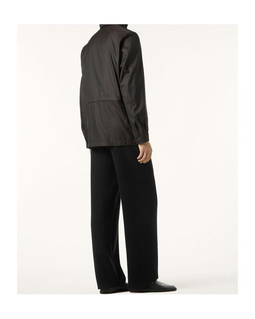 Loro Piana Black Traveller Field Jacket for men