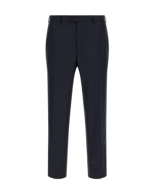 Brioni Blue Single-Breasted Suits for men