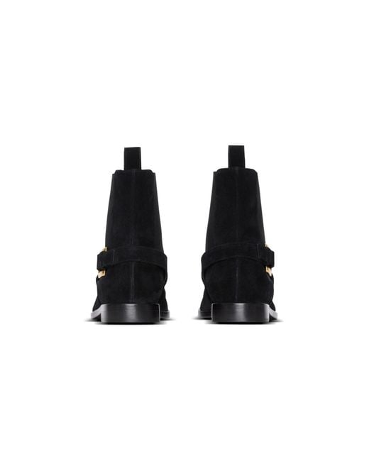 Balmain Black Anthem Chelsea Boots for men