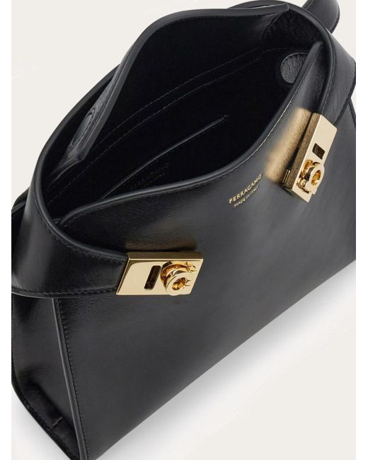 Ferragamo Black Ferragamo Hug Logo Printed Belt Bag