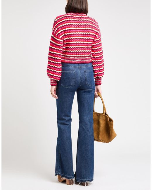 Farm Rio Red Multicolour Cardigan