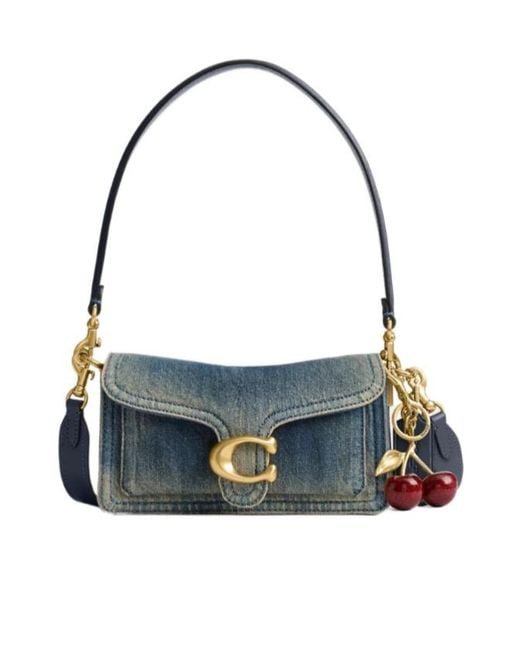 COACH Blue Tabby 26 Shoulder Bag