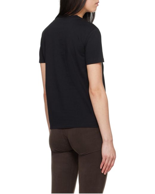 Versace Jeans Black Couture Logo-Embellished Crewneck T-Shirt