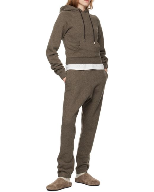 The Row Gray Teo Drawstring Sweatpants