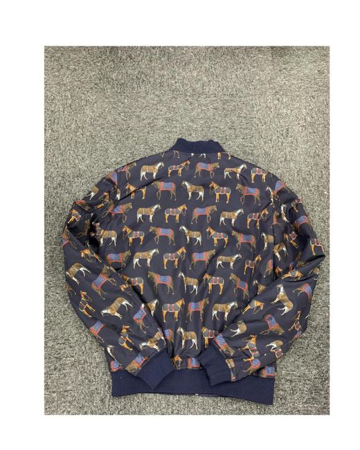 Gucci Blue Logo Casual Jacket for men