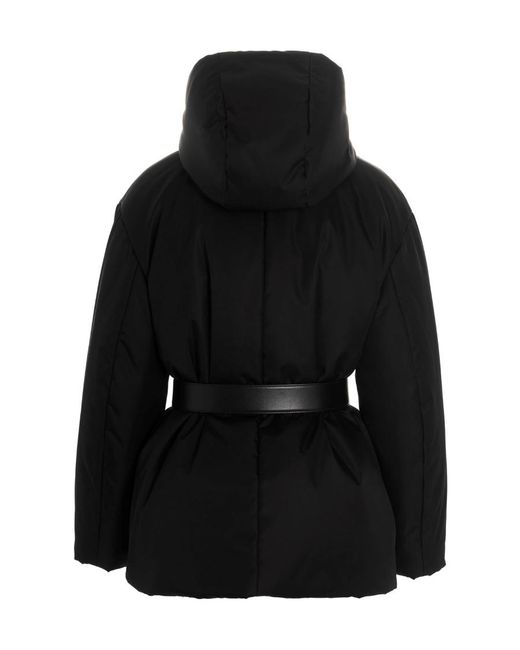 Prada Black Logo Down Jacket