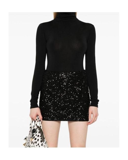 Wolford Black String Bodysuit