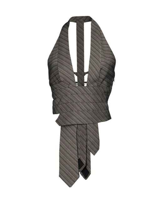 Christopher Esber Multicolor Reyer Tailored Tie Top