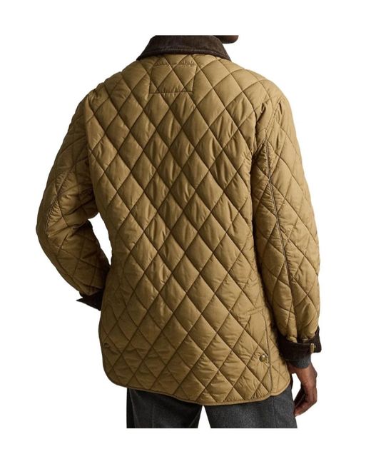 Polo Ralph Lauren Brown Quilted Jacket for men