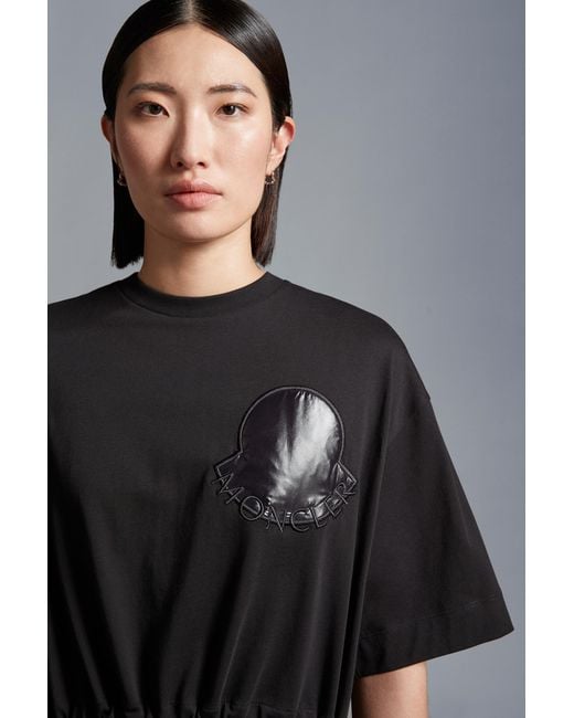 Moncler Black Cotton Dress