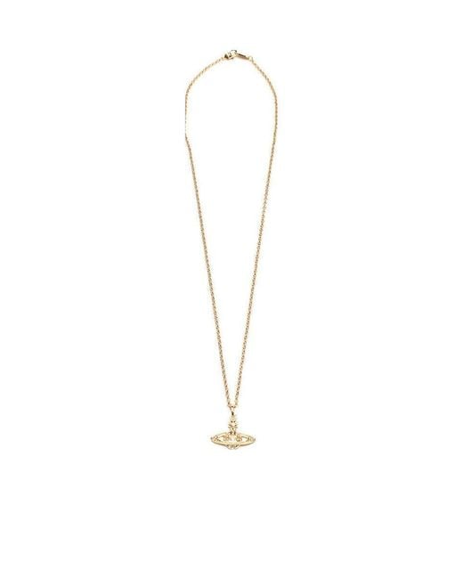 Vivienne Westwood White Pendant Necklace