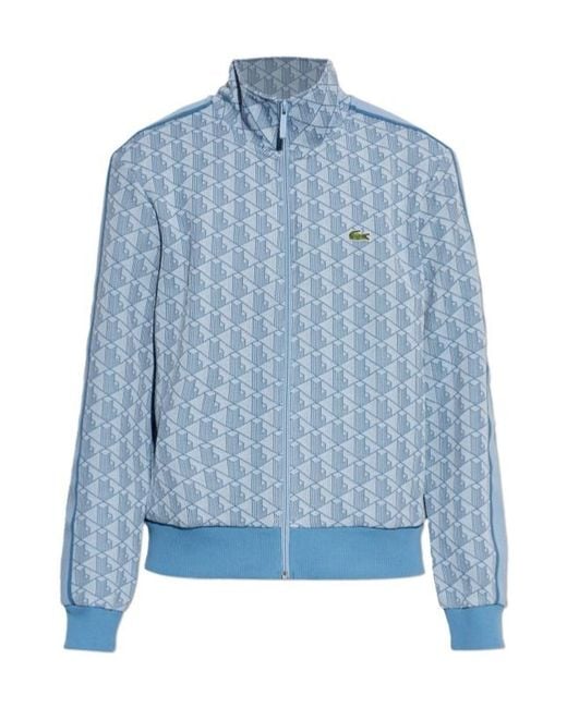 Lacoste Blue Paris Zip-Up Track Jacket for men