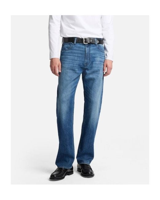 7 For All Mankind Blue Modern Straight for men