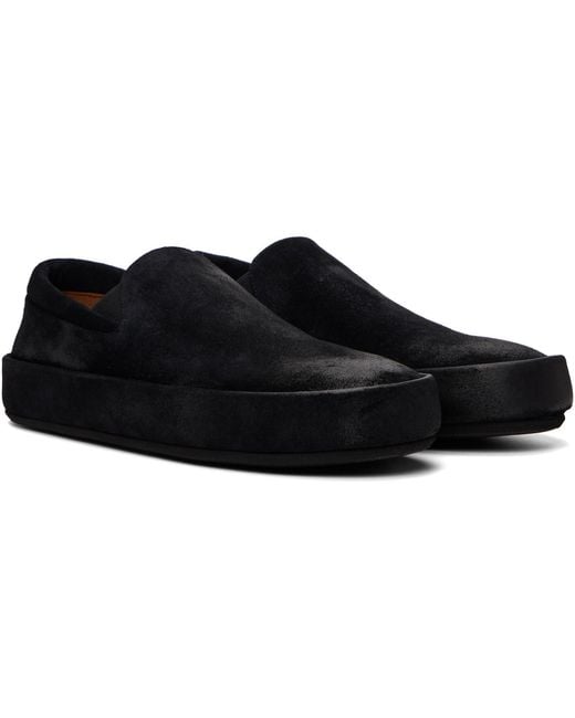 Marsèll Black Cassapelle Low-Top Casual Shoes for men