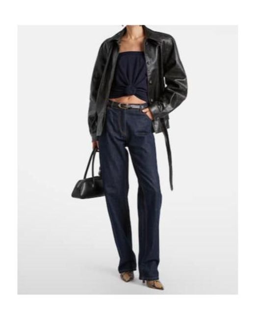 Magda Butrym Blue Wool Top