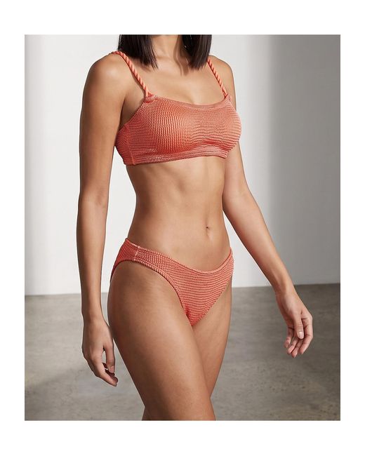 Hunza G Orange 'Phoebe' Bikini