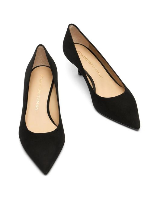 Stuart Weitzman Black Stuart Power 50