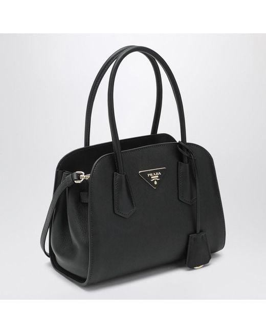 Prada Black Double-Handled Shoulder Bag