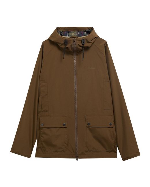 Barbour Brown Solid Color Outerwear for men