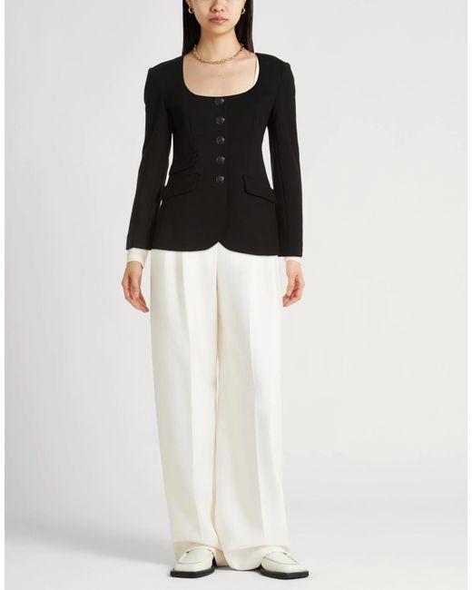Rag & Bone Black Minimalist Single-Breasted Blazer