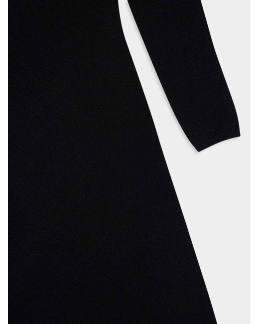 Tom Ford Black Crewneck Knitted Dress