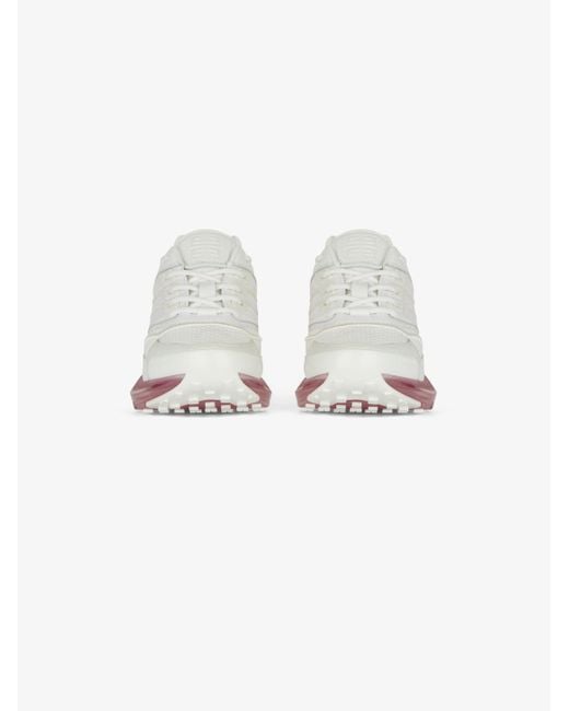 Givenchy White Giv 1 Lace-Up Sneakers