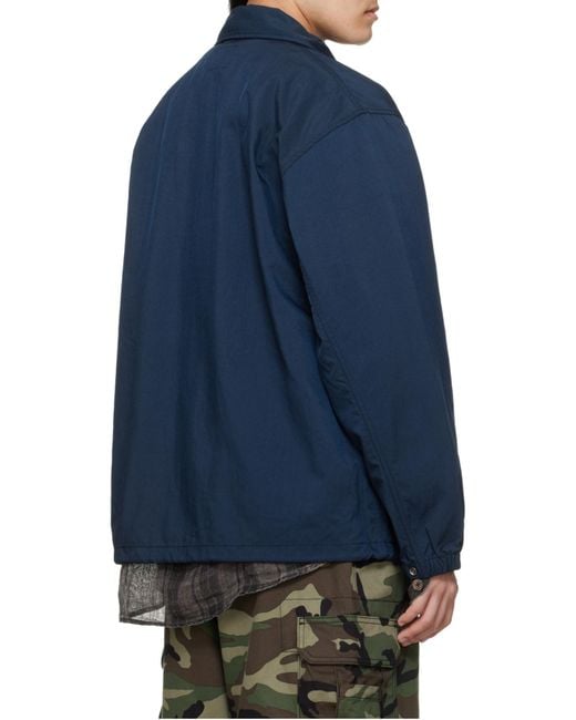 Carhartt Blue Eightynine Coach Jacket for men