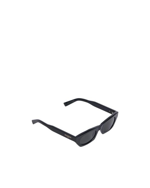 Balmain White Johan Sunglasses