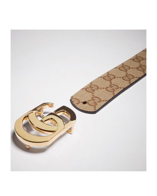 Gucci Multicolor Gg Marmont Reversible Belt for men