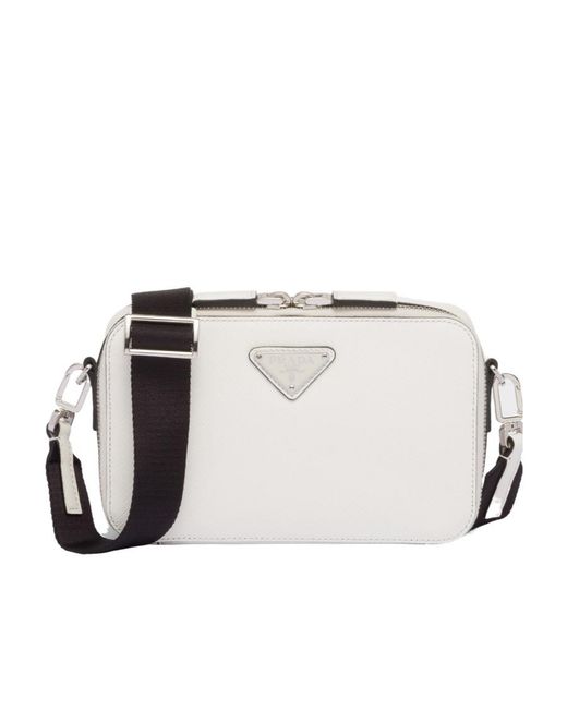 Prada Multicolor Brique Saffiano Leather Bag for men