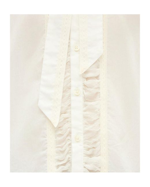 Ann Demeulemeester White Carina Shirt