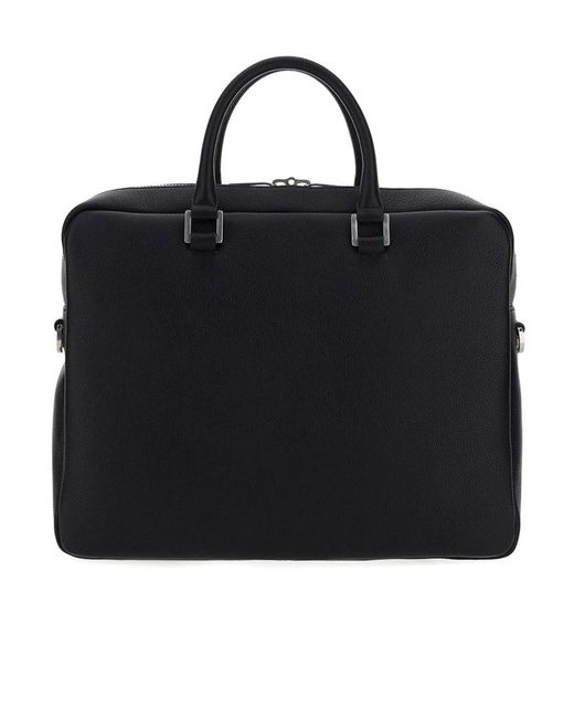 Saint Laurent Black Sac De Jour Briefcase for men