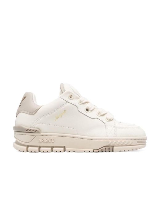 Axel Arigato White Area Haze Lace-Up Sneakers