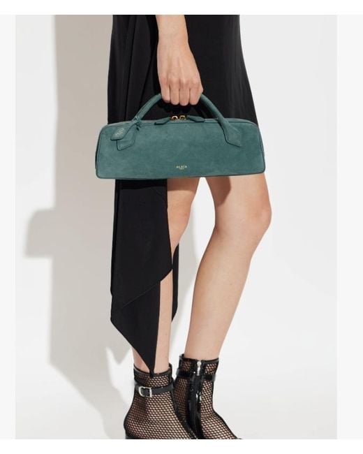 Alaïa Green Letter Handbag