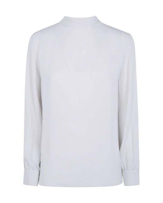 Giorgio Armani White Long-Sleeved Top
