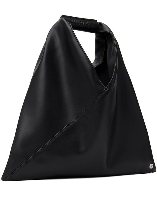MM6 by Maison Margiela Black Japanese Mini Top Handle Bag