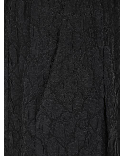 Dries Van Noten Black Pila Mid Rise Pants