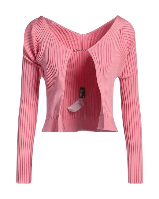 Jacquemus Red Solid Color Jumpers