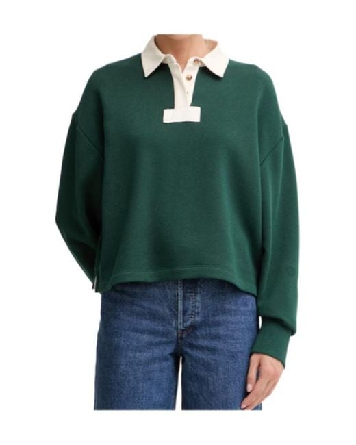 Rag & Bone Green Long-Sleeved Sweatshirt