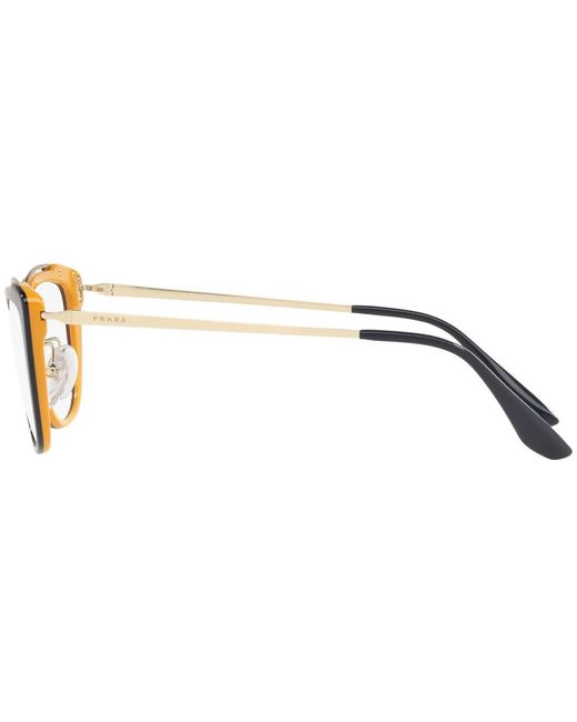 Prada White Logo Flat Mirror