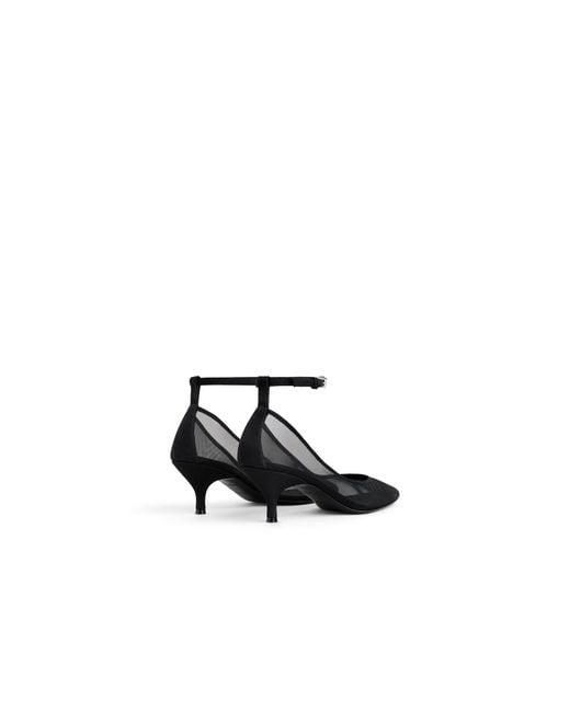 Alaïa Black Strappy Pumps