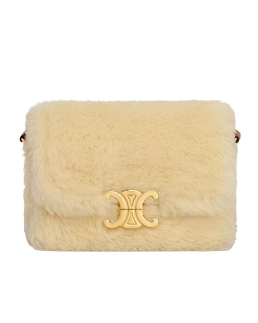 Céline Natural Teen Triomphe Bag