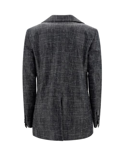 Bottega Veneta Black Printed Leather Jacket