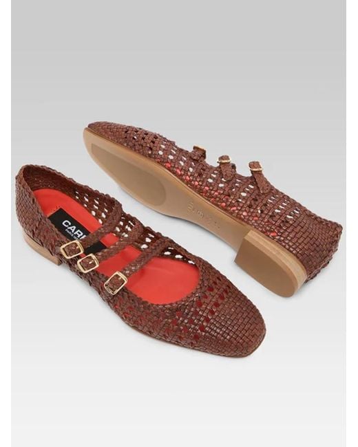 CAREL PARIS Brown Flat Shoes