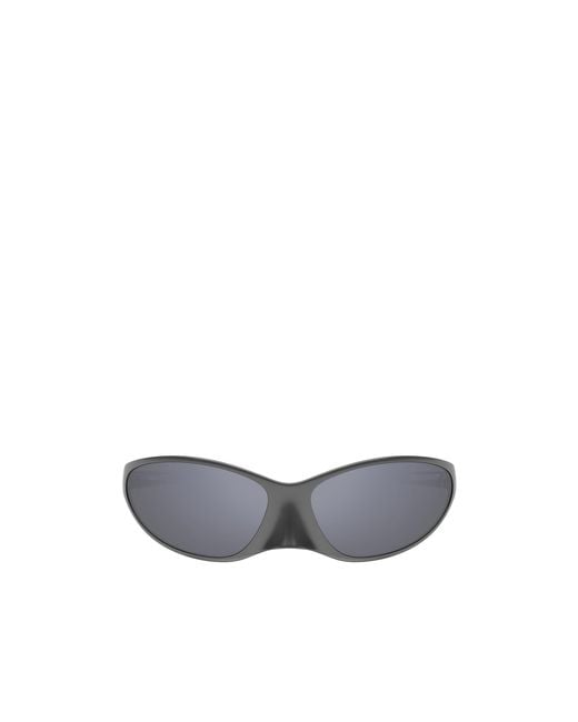Balenciaga White Eyewear Cat Eye Frame Sunglasses for men
