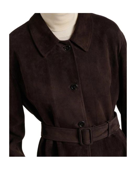 The Row Black Long-Sleeved Coat