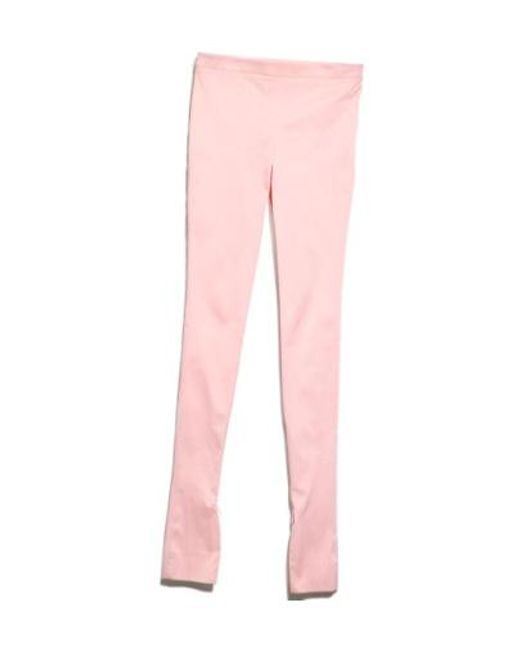 Gucci Pink Stretch Faille Leggings