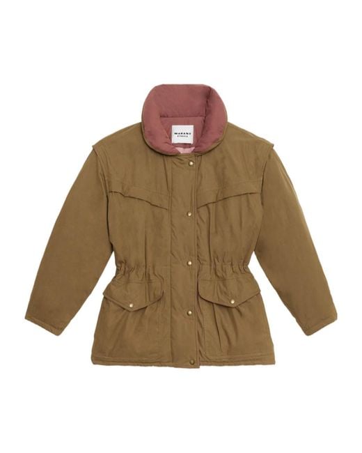Isabel Marant Brown Damone Coat